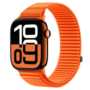 Apple Watch Ultra Wave Nylonarmband (Orange)