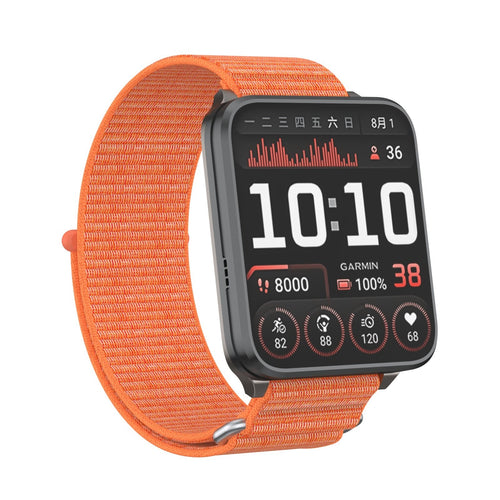 Garmin Venu X1 Nylonarmband (Orange)