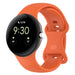 Google Pixel Watch 3 - 45mm Classic Silikonarmband (Orange)