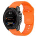 Garmin Instinct 3 - 45mm Outdoor Silikonarmband (Orange)