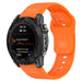 Garmin Fenix 7x Outdoor Silikonarmband (Orange)