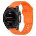 Garmin Fenix 8 Pro - 47mm Outdoor Silikonarmband (Orange)
