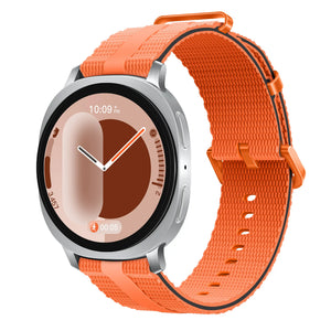 Samsung Galaxy Watch 9 - 40mm Silicone Active Strap (Orange)