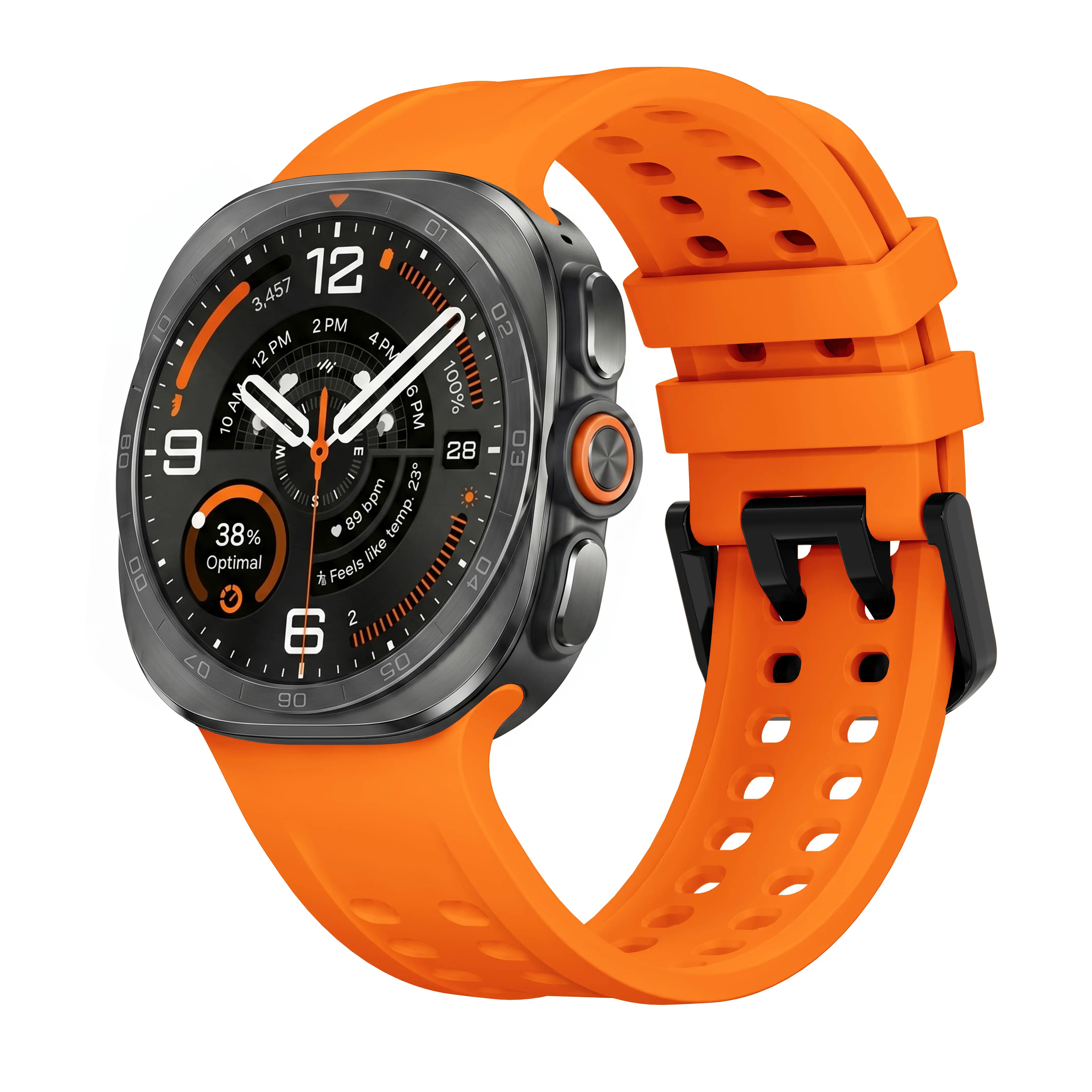 Samsung Galaxy Watch Ultra Silikonarmband (Orange)