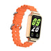 Xiaomi Smart Band 9 Active Ocean Silikonarmband (Orange)