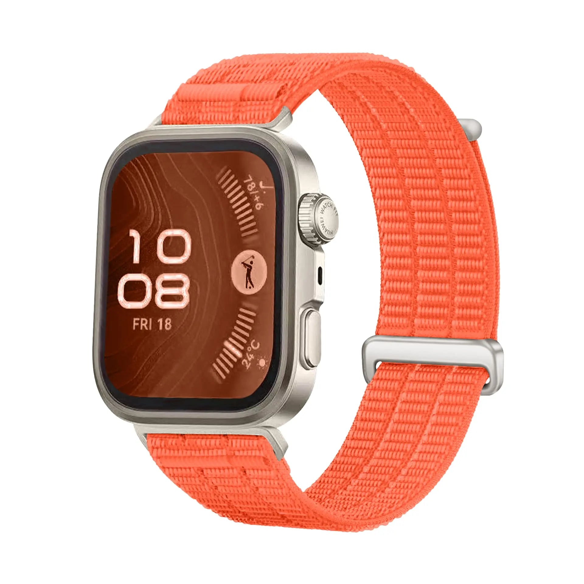 Huawei Watch Fit 5 Nylon Air Armband (Orange)