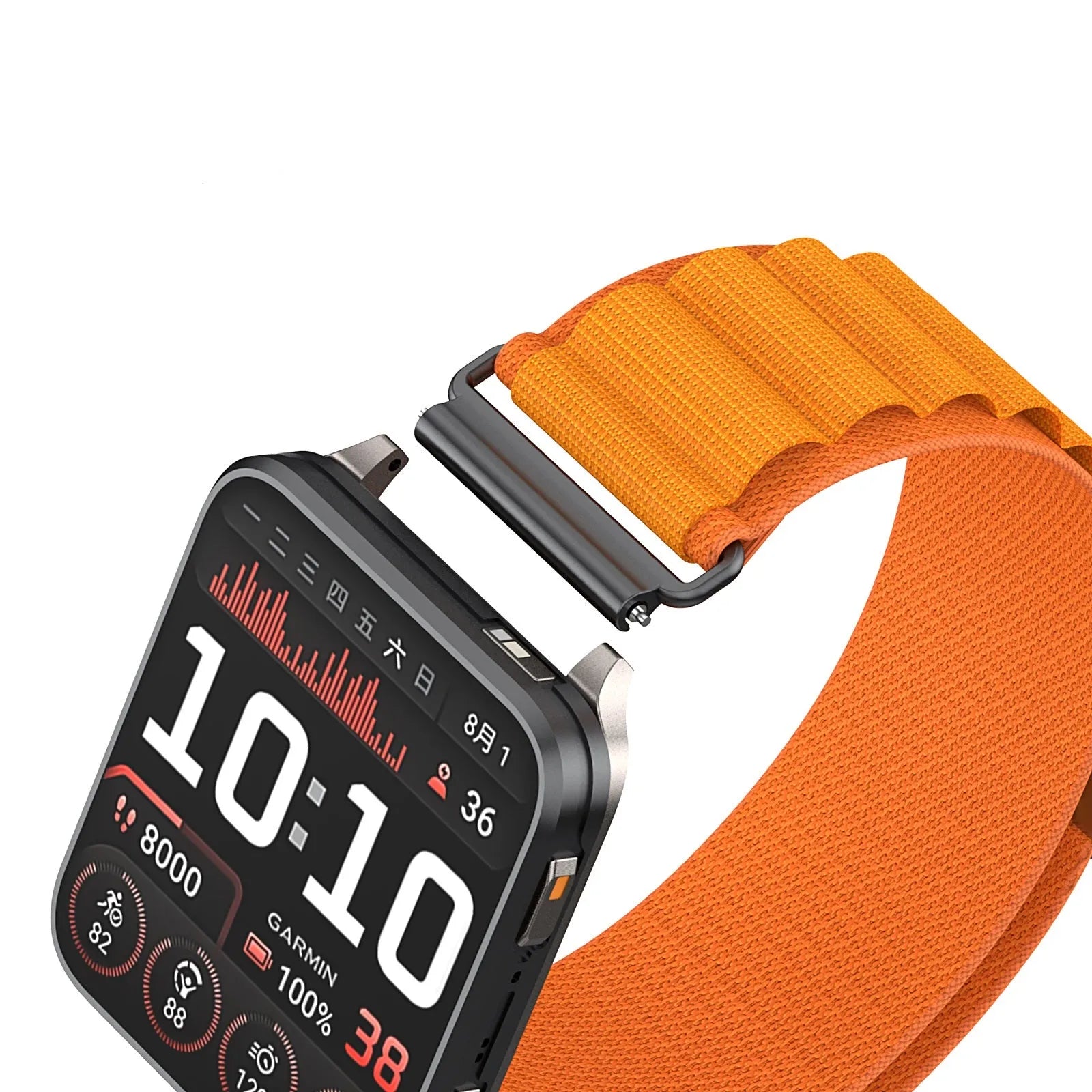 TicWatch Pro 5 Enduro Alpine Nylonarmband (Orange)
