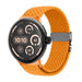 Google Pixel Watch 3 - 45mm Geflochtenes Armband mit P-Schnalle (Orange)