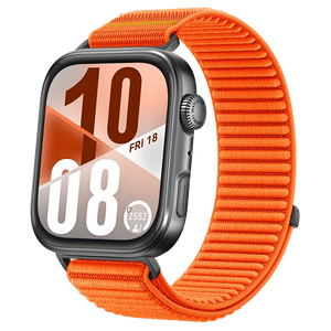 Huawei Watch Fit 3 Nylon Wave Strap (Orange)