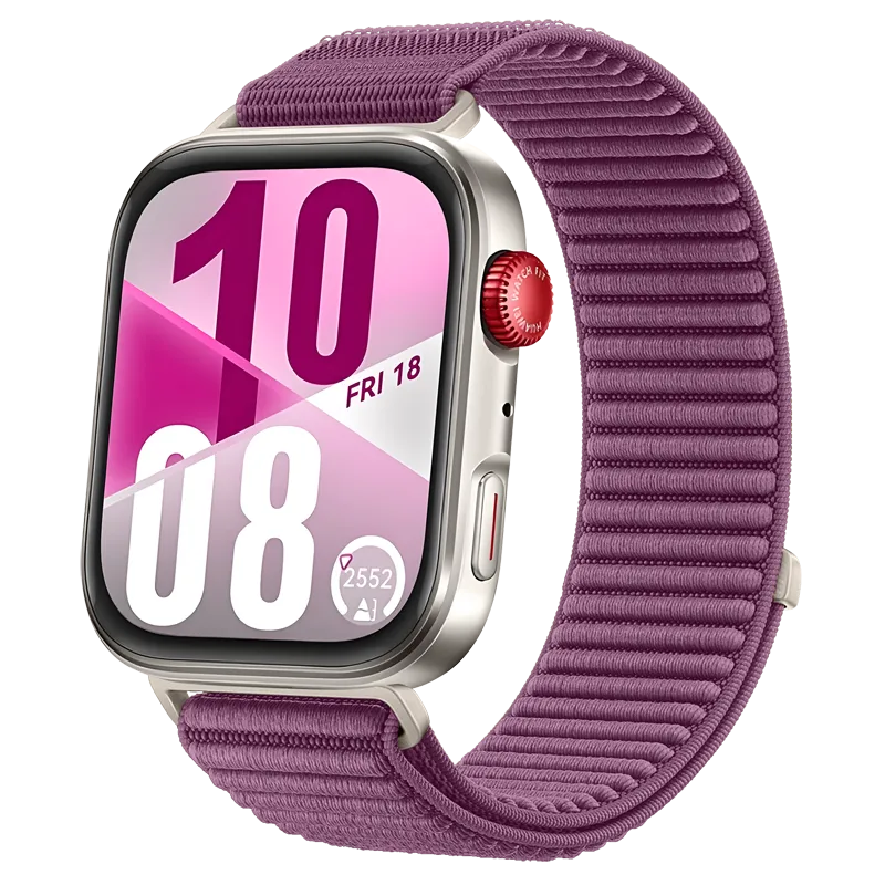 Huawei Watch Fit 4 Pro Nylon Wave Strap (Purple)