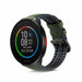 Polar Pacer Silikon-/Lederarmband (Grün)