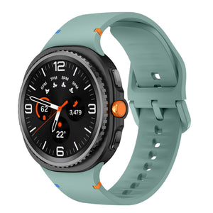 Samsung Galaxy Watch 9 - 44mm Silikonarmband (Viridiangrün)