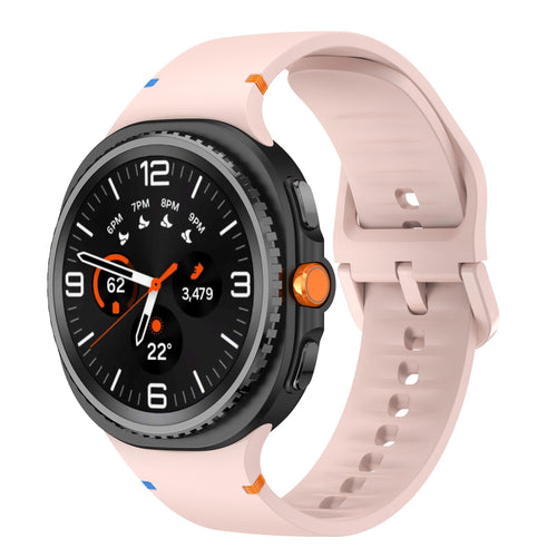 Samsung Galaxy Watch 8 - 40 mm Silikonarmband (rosa)