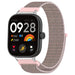 Redmi Watch 6 Nylonarmband (Rosa Sand)