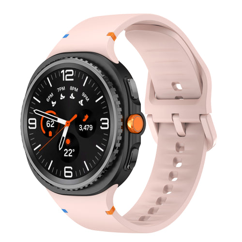 Samsung Galaxy Watch 8 Classic Silikonarmband (Rosa)