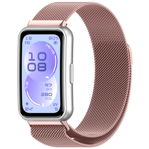 Huawei Band 11 Pro Milanese Armband (Rosa)