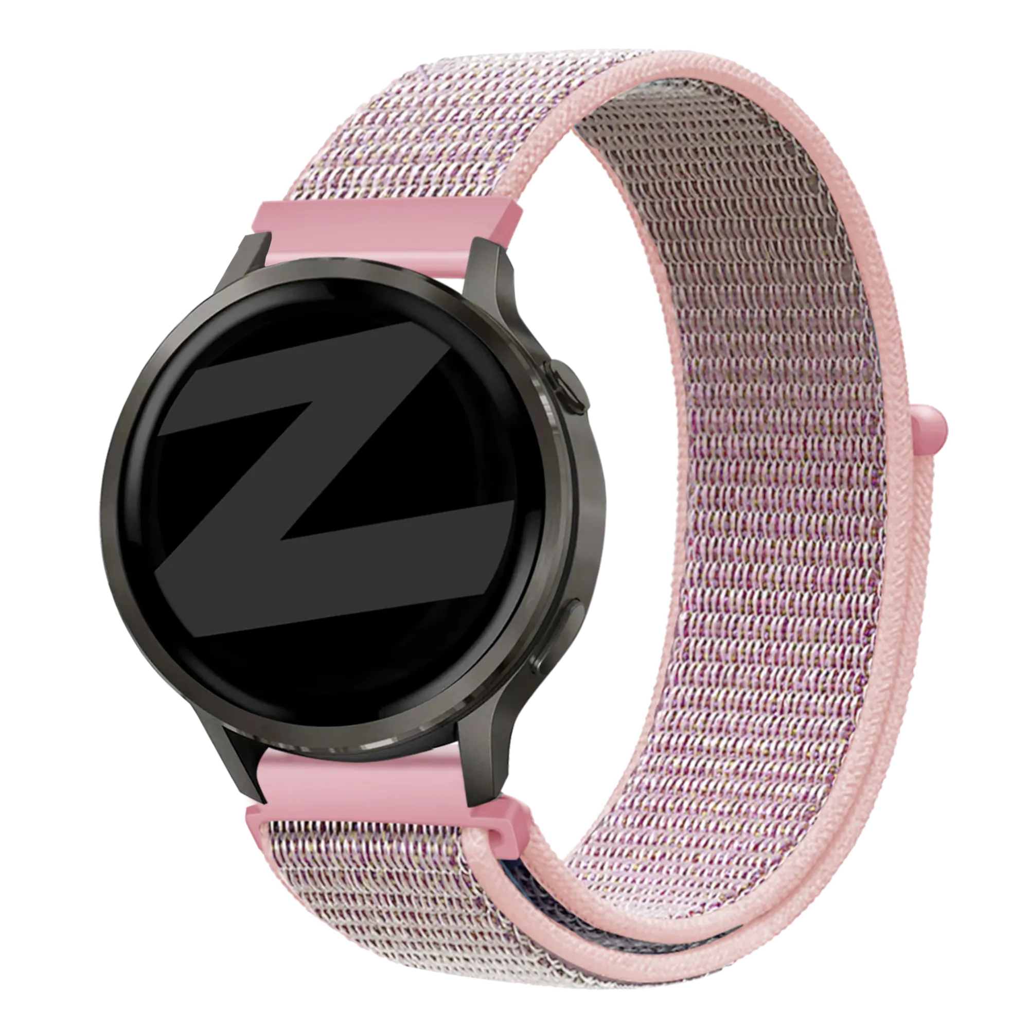 Bandz Garmin Approach J1 Nylon Loop Armband (Rosa)