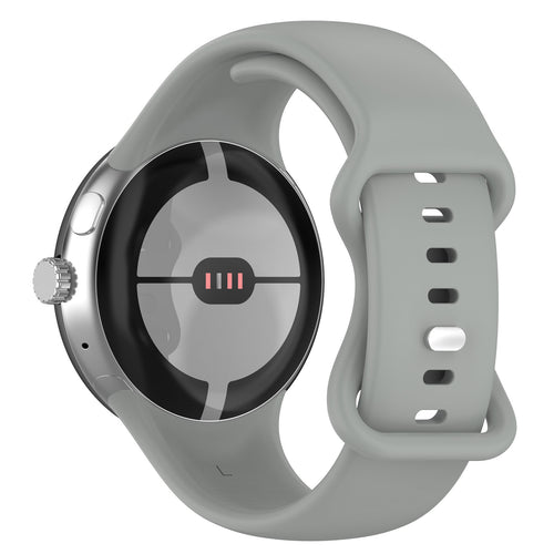 Google Pixel Watch 3 - 41mm Classic Silikonarmband (Grau)