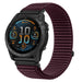 Garmin Fenix 7s Wave Nylonarmband (Plum)