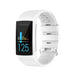 Polar A360 / A370 Silikonarmband (Weiß)