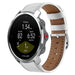 Polar Grit X Lederarmband (Weiß)