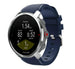 Polar Grit X Twill Silikonarmband (Dunkelblau)
