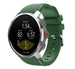 Polar Grit X Twill Silikonarmband (Armeegrün)