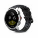 Polar Grit X Silikon-/Lederarmband (Schwarz)