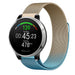 Polar Grit X Milanese-Armband (Blau/Gold)