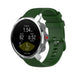 Polar Grit X Silikonarmband (Armeegrün)