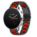 Polar Grit X Stahlarmband (Schwarz/Rot)