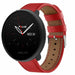Polar Ignite 2 Lederarmband (Rot)