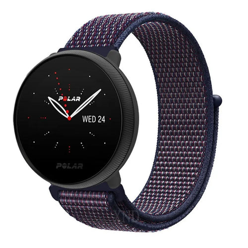 Nylon Strap, on a watch, 3/4 front view