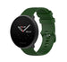 Polar Ignite 3 Luxus-Silikonarmband (Dunkelgrün)