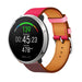 Polar Ignite Lederarmband (Pink/Rot/Braun)