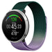Polar Ignite Milanese-Armband (Lila/Grün)