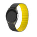 Polar Pacer Magnetisches Silikonarmband (Schwarz/Gelb)