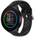 Polar Pacer Silikonarmband mit Löchern (Schwarz)