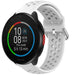 Polar Pacer Silikonarmband mit Löchern (Weiß)