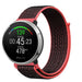 Polar Unite Nylonarmband (Schwarz/Rot)