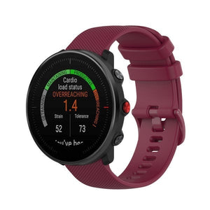 Redmi Watch 5 Lite Luxuriöses Silikonarmband (Weinrot)