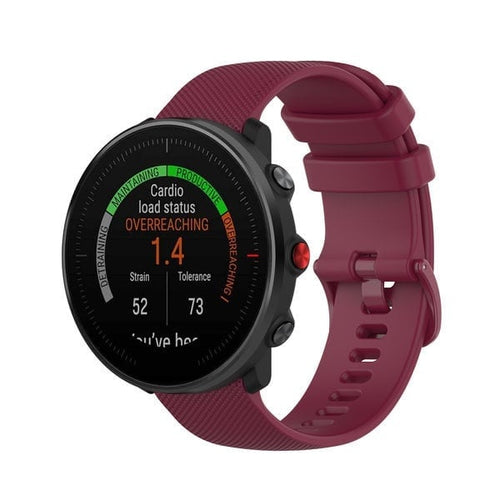 Redmi Watch 5 Lite Luxuriöses Silikonarmband (Weinrot)