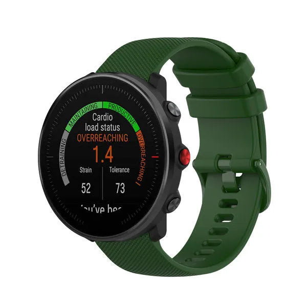 Polar Vantage V3 Luxuriöses Silikonarmband (Armeegrün)