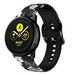 Grey Flower Samsung Galaxy Watch Active Armband