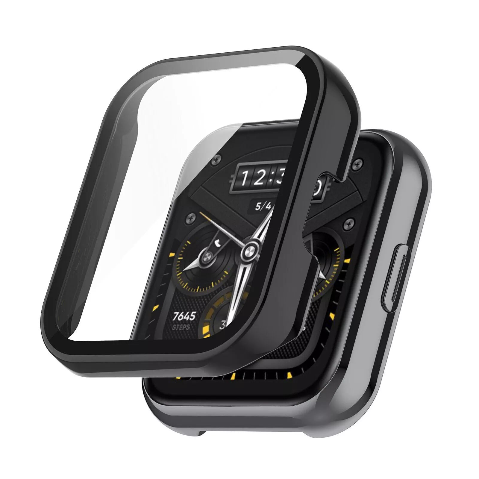 Realme Watch 2 Pro PC-Gehäuse mit Glass (Schwarz)