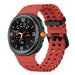 Samsung Galaxy Watch 8 - 44mm Ocean Armband (Rot)