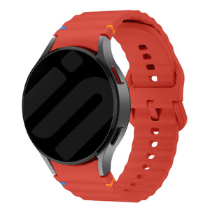 Samsung Galaxy Watch 5 Pro Wave Strap (Red)