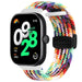 Xiaomi Smart Band 9 Pro gewebtes Band mit D-Schnalle (Regenbogen)