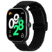Xiaomi Smart Band 9 Pro gewebtes Band mit D-Schnalle (Schwarz)