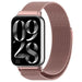 Xiaomi Smart Band 8 Pro Milanese Armband (Rosa)